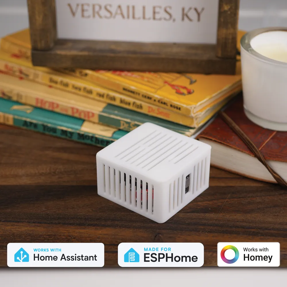 Capteur de qualité de l'air et CO2 compatible Home Assistant