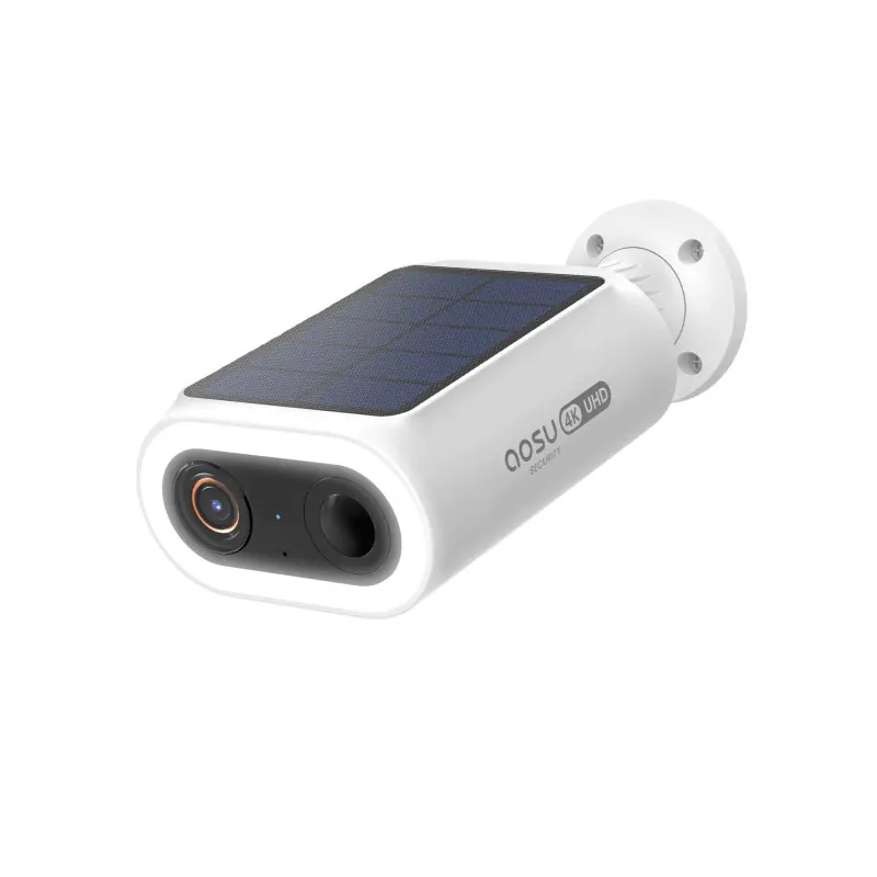 aosu P1 Max – Caméra surveillance extérieure solaire 4K Ultra HD