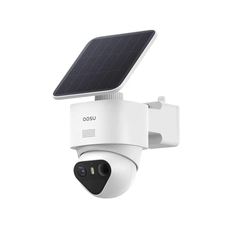 aosu T2 Ultra – Caméra surveillance extérieure Wi-Fi 4K solaire