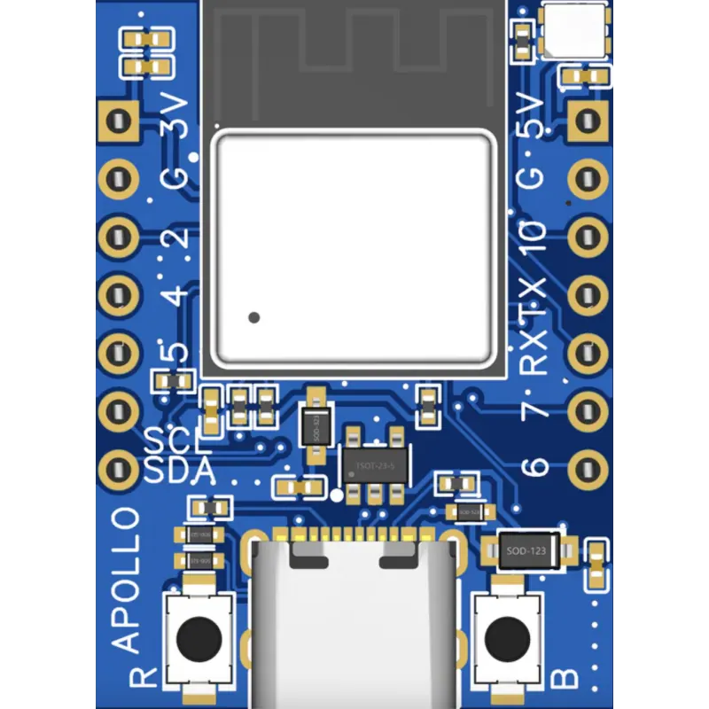 APOLLO AUTOMATION Carte de développement DEV-1 ESP32-C3 compatible Home Assistant