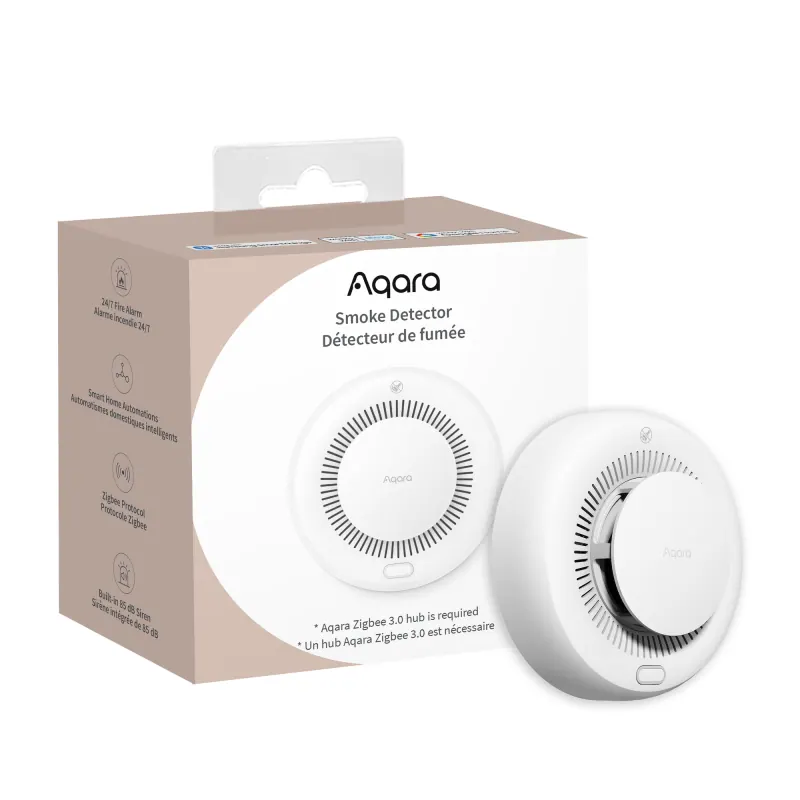 Aqara Détecteur de fumée Zigbee 3.0 Aqara Smoke Detector SD-S01D