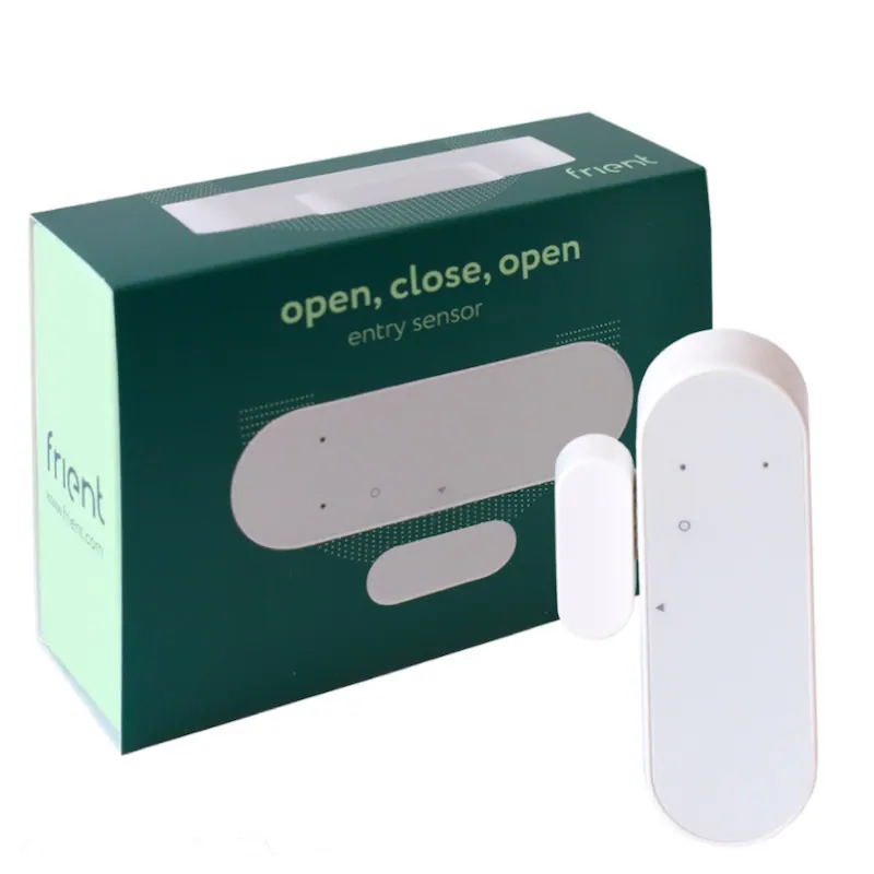 Frient Détecteur ouverture de porte/fenêtre + Temp Zigbee 3.0 WISZB-120