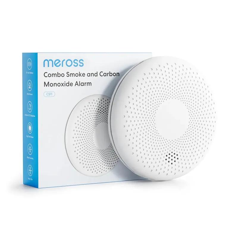 Meross CS11 – Détecteur combiné de fumée et de monoxyde de carbone