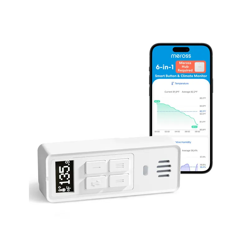Meross MS700 – Bouton multi-fonctions personnalisable Bluetooth IP66