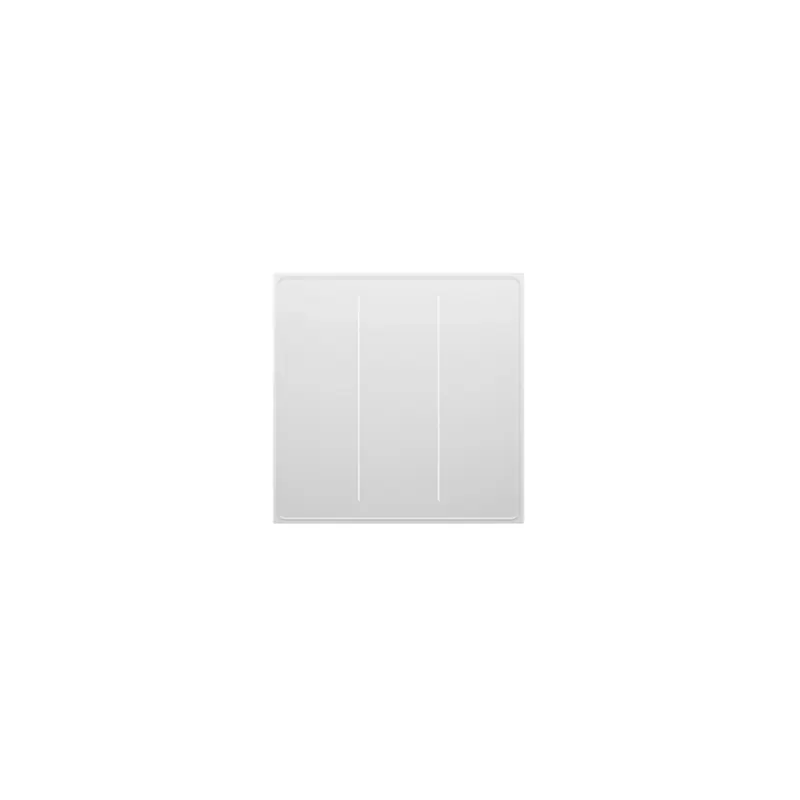Moes Interrupteur mural Zigbee Tuya avec neutre 3 canaux blanc (Star Feather Series)
