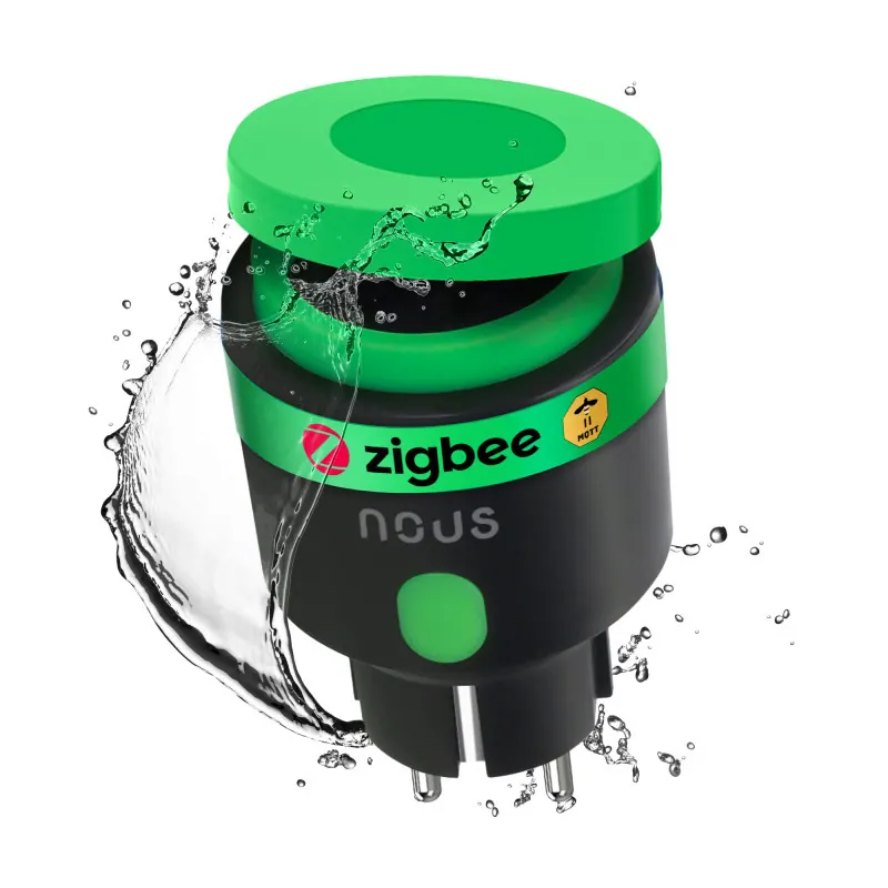 Prise Zigbee servant de routeur dans un réseau maillé