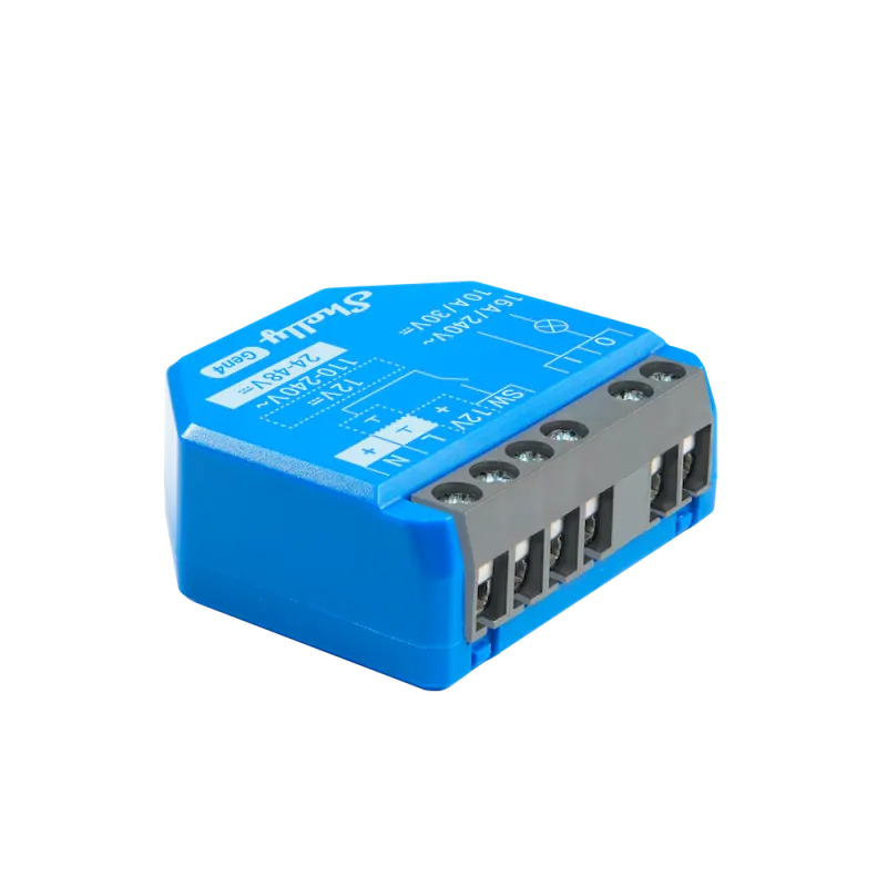 Module domotique Shelly pour une automatisation Home Assistant locale