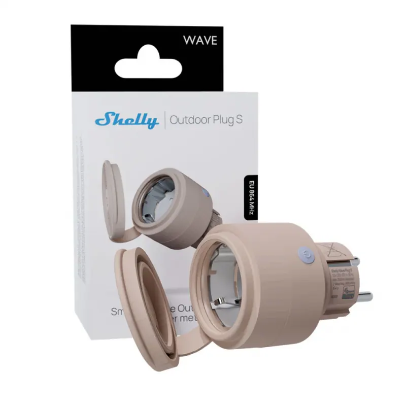 Shelly Prise extérieure Z-Wave 800 Long Range