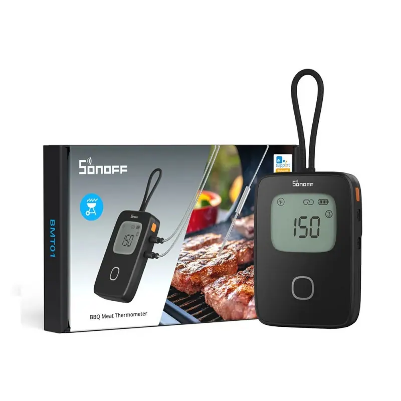 Sonoff Thermomètre à viande pour barbecue BMT01