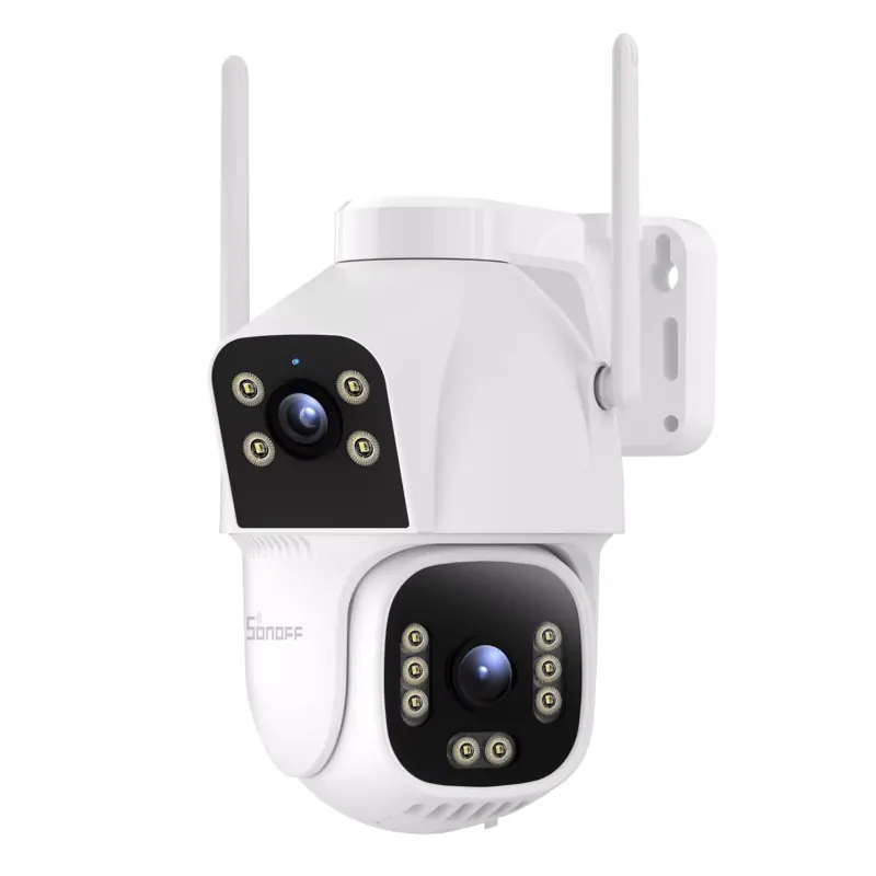 Sonoff CAM-C44HE – Caméra extérieure à double objectif + Hub Zigbee