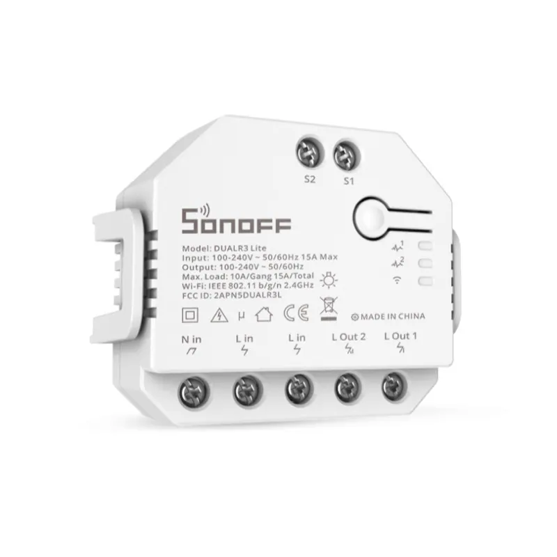 Sonoff Commutateur intelligent Wi-Fi 2 canaux