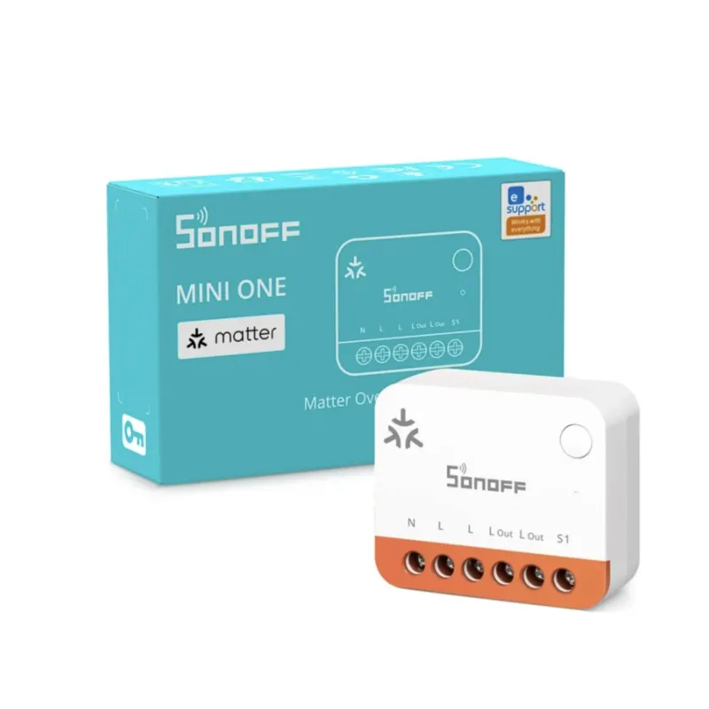 Sonoff MINI-1GS – Module ON/OFF 16A Matter Over Wi-Fi