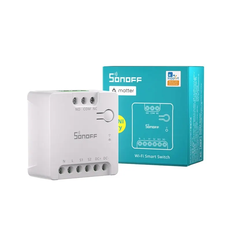 Sonoff MINI D Mini Dry – Module contact sec Matter Wi-Fi