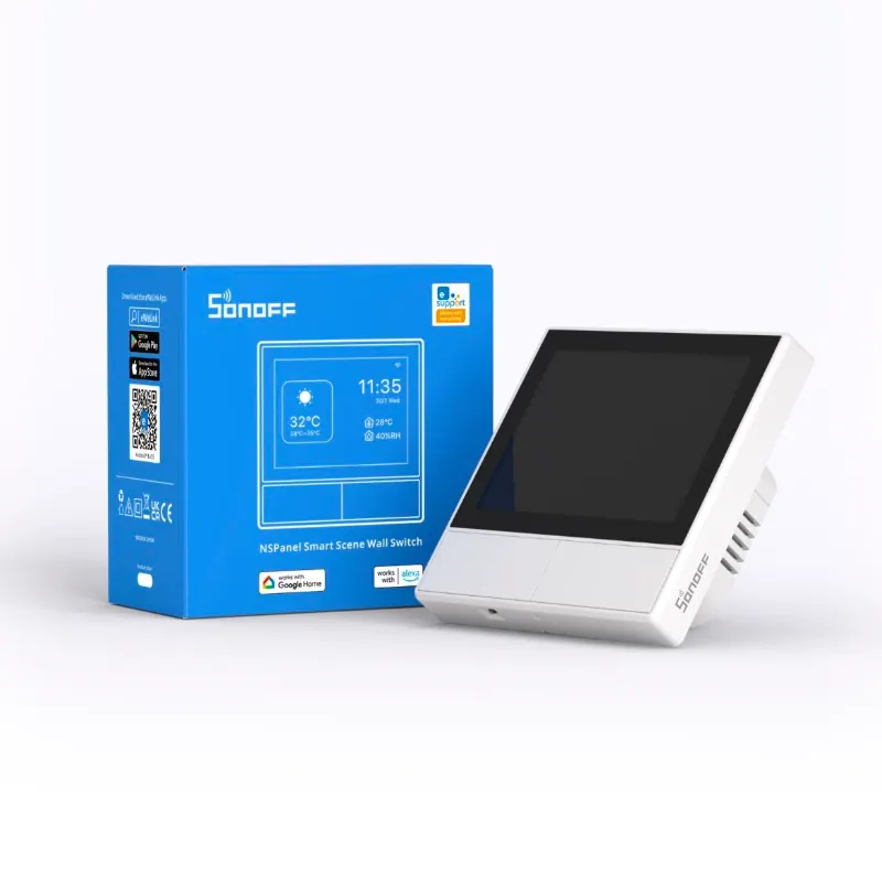 Sonoff Interrupteur mural NSPanel Smart Blanc