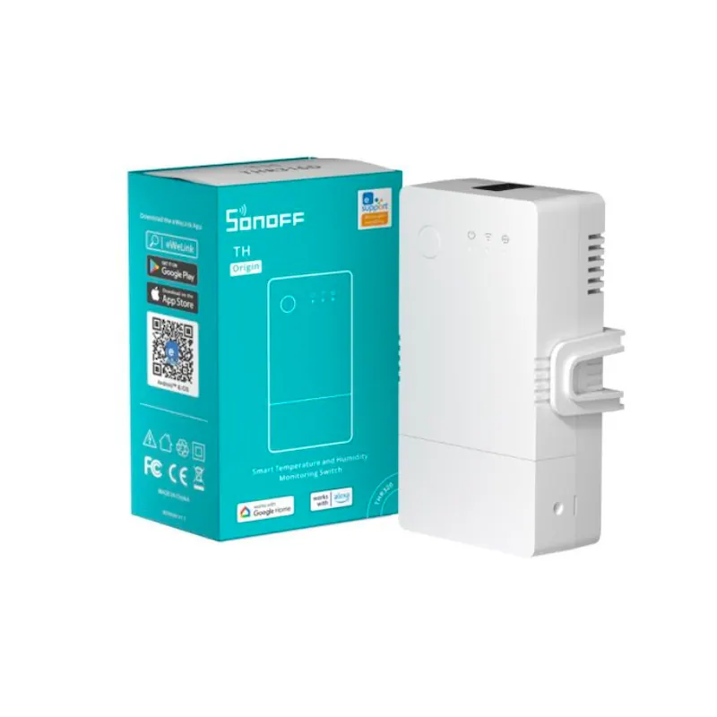 Sonoff Commutateur intelligent de surveillance de temp et hum 16A