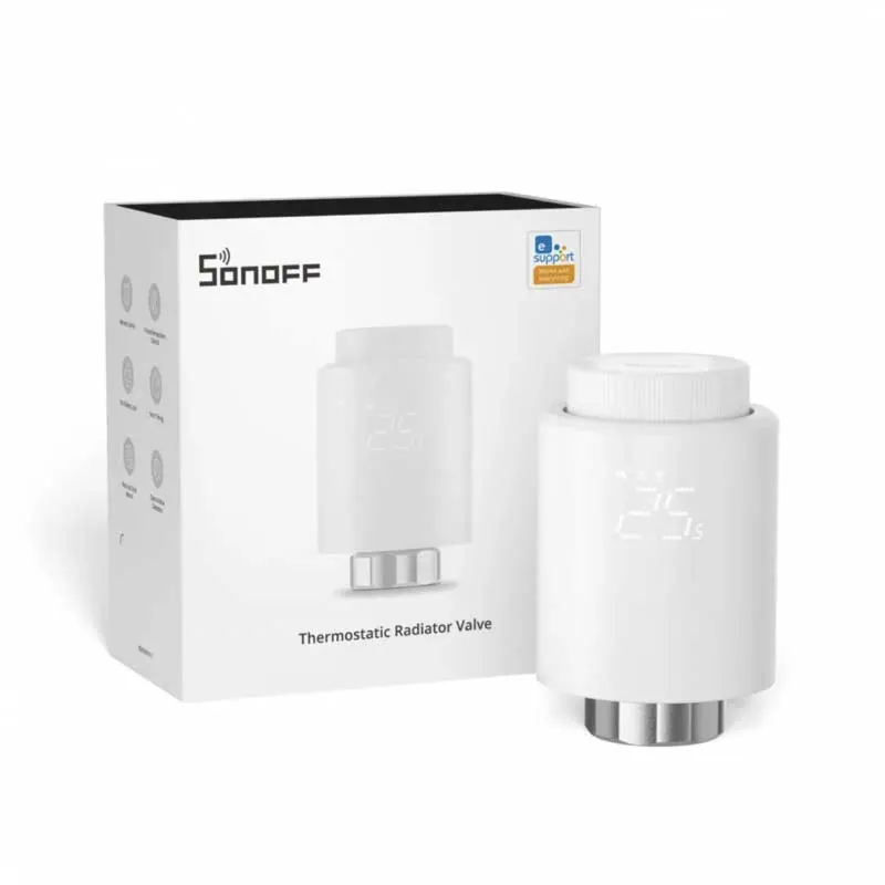Tête thermostatique Zigbee intégrée à Home Assistant