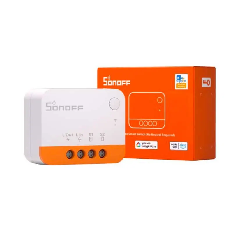 Micromodule Sonoff ZBMINIL2 Zigbee sans neutre pour éclairage connecté