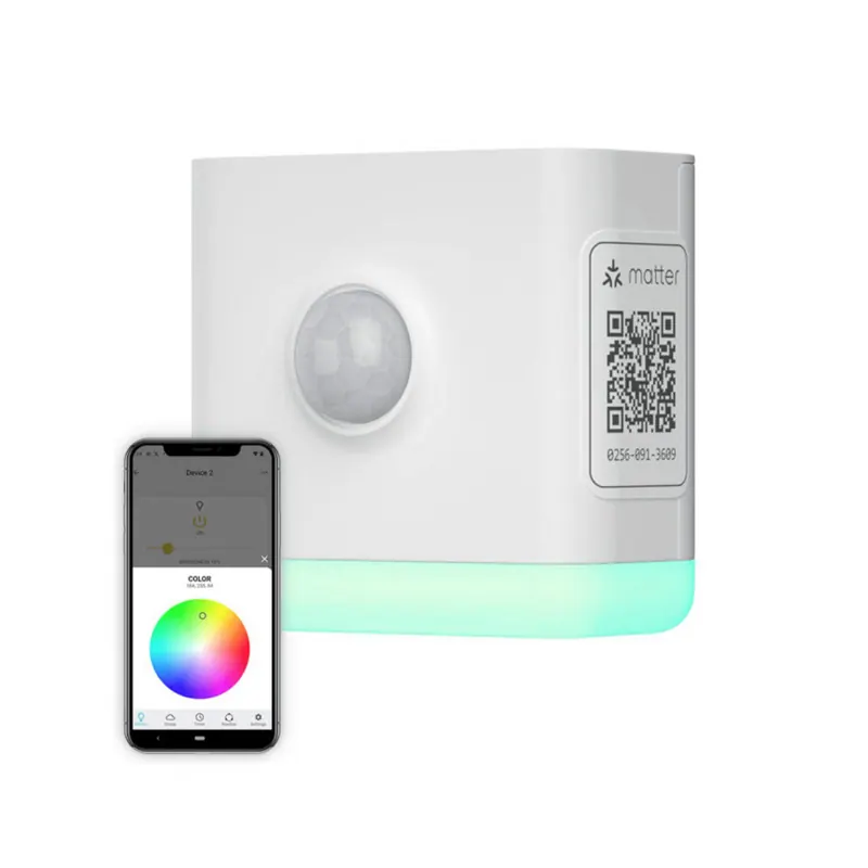 ThirdReality Veilleuse de nuit Matter Wi-Fi, mouvement, éclairage et luminosité