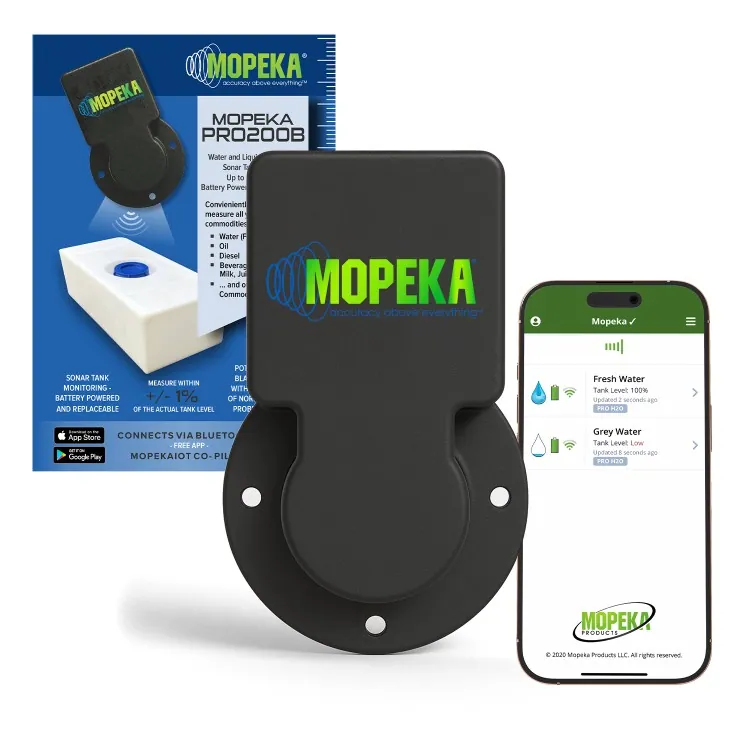 Mopeka PRO200B - capteur sonar Bluetooth pour réservoir